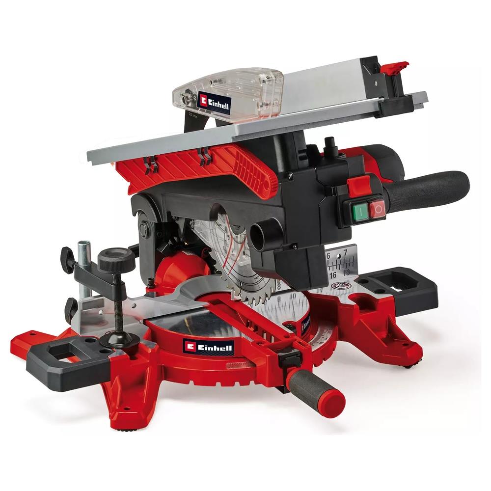 troncatrice einhell con piano superiore te-ms 216 t