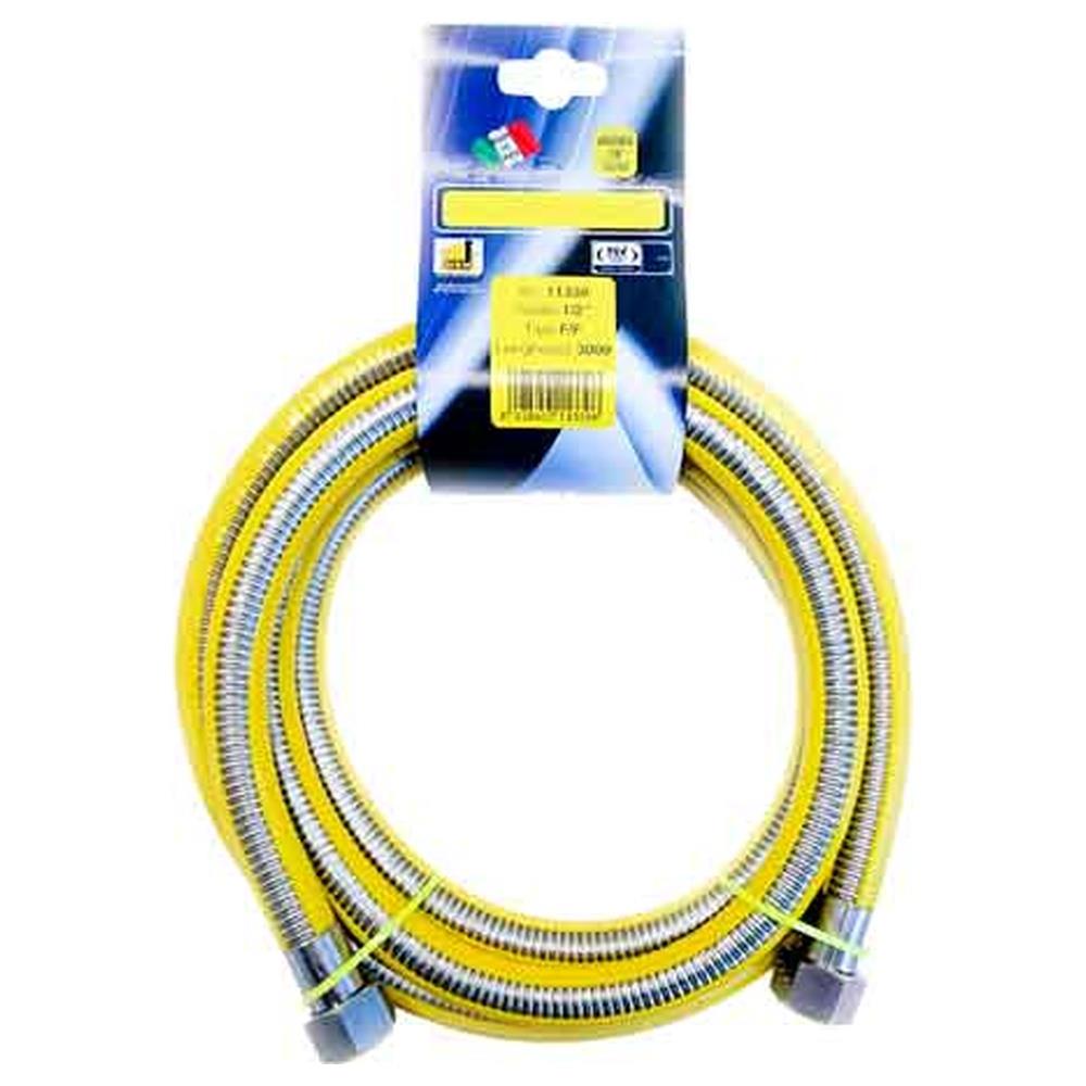 tubo flessibile per gas metallico rivestito f.f.