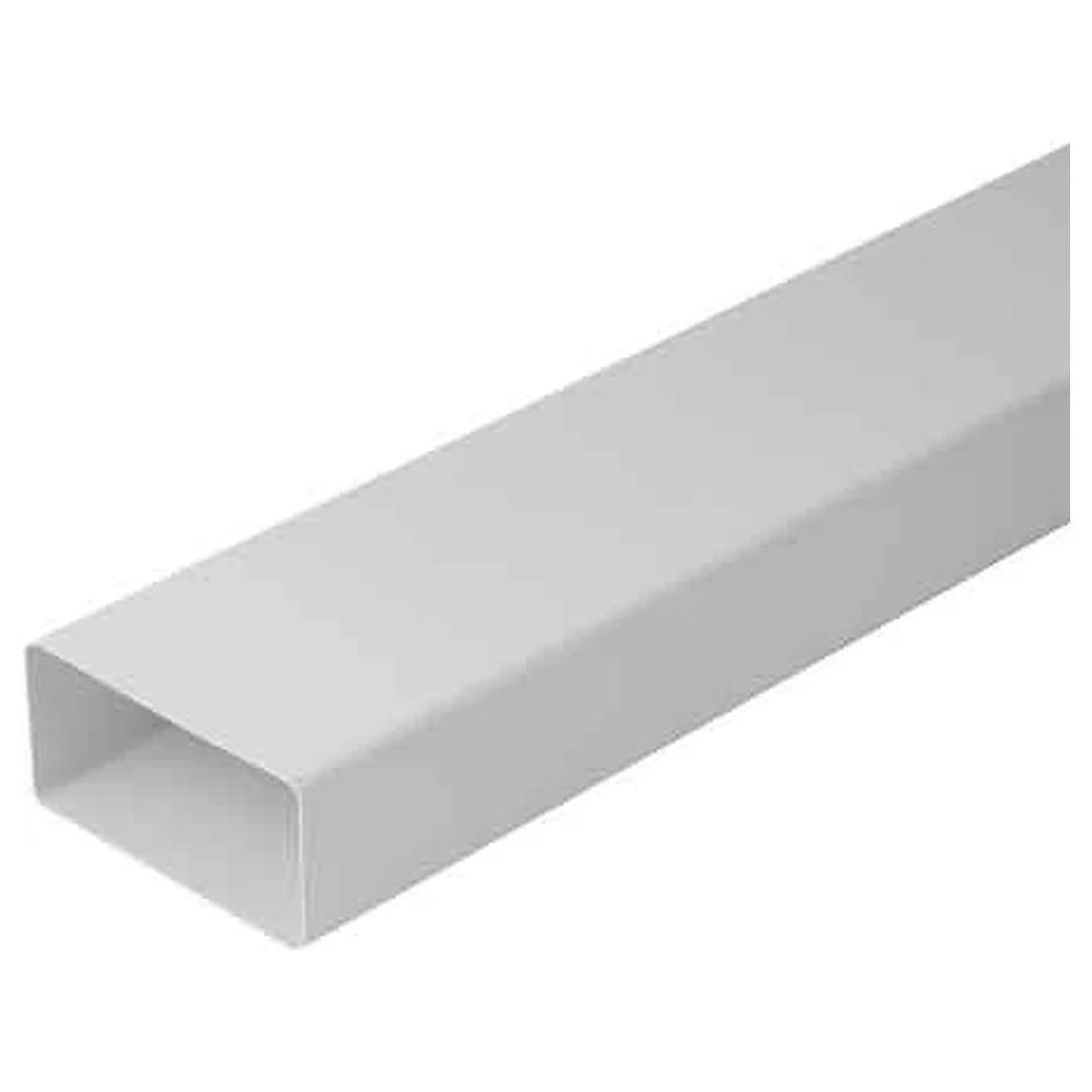 tubo rettangolare per ventilazione 110x50 mm - barra 1 mt