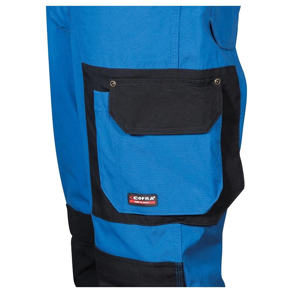 tuta cofra marseilles v056 azzurro/nero 44