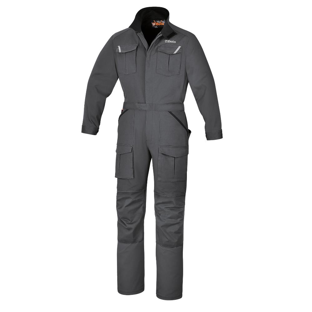 tuta da lavoro in 100% cotone elasticizzato, comoda e resistente. beta 7935mg xs
