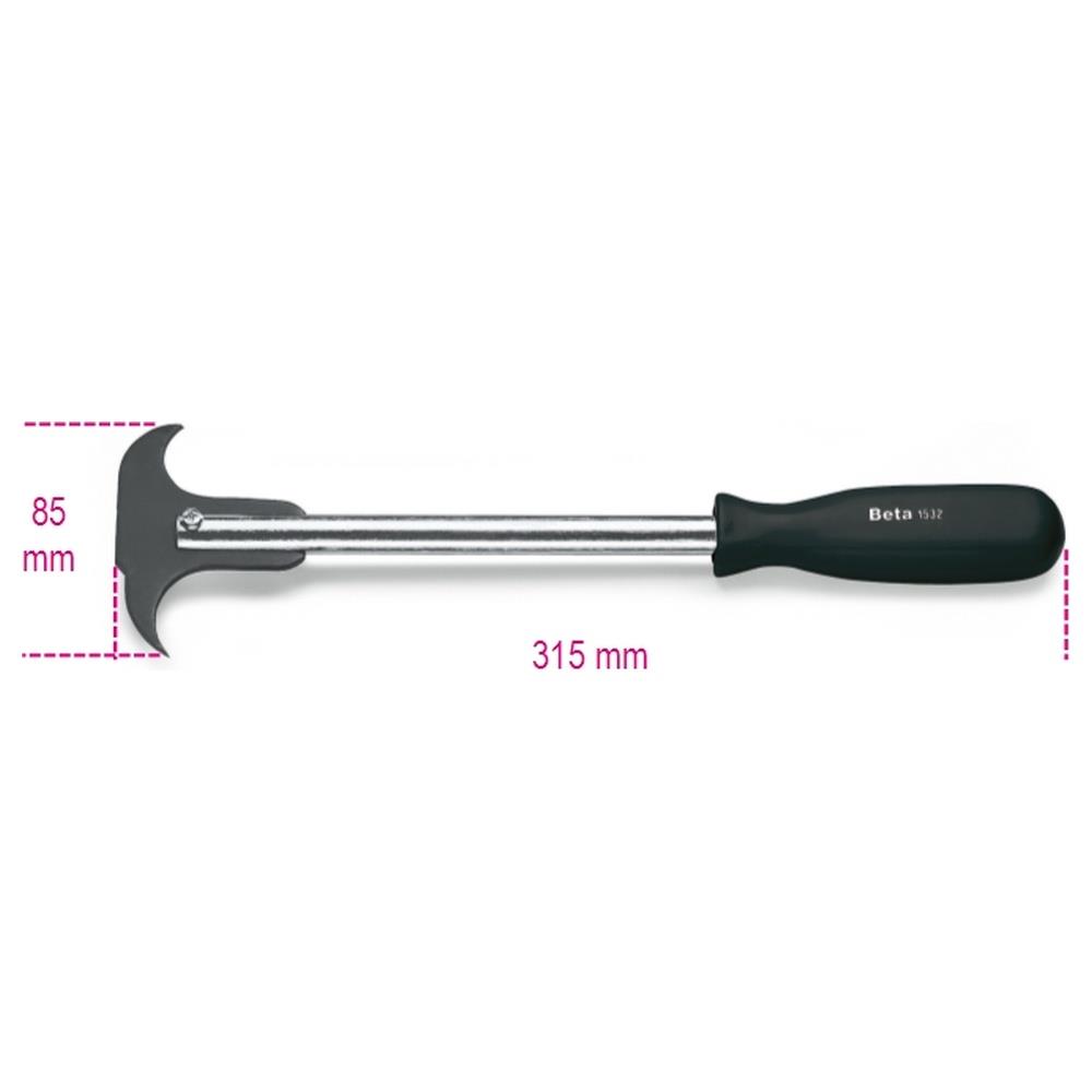 utensile per rimozione guarnizioni e paraoli beta 1532