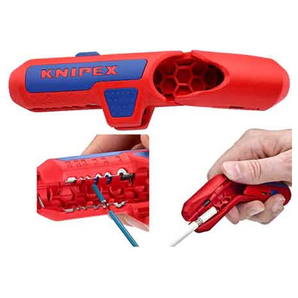 utensile spelacavi universale knipex 135 mm