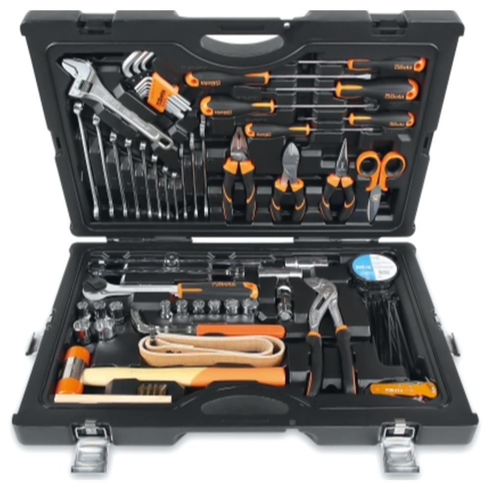 valigia con assortimento di 55 utensili per nautica beta 2051n