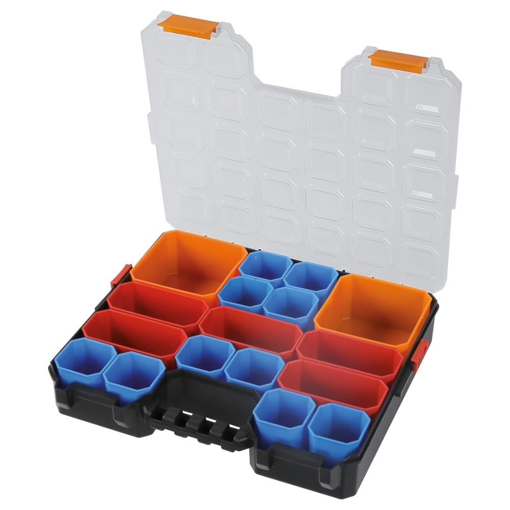 valigia organizer con 17 vaschette portaminuteria asportabili beta 2080/v17