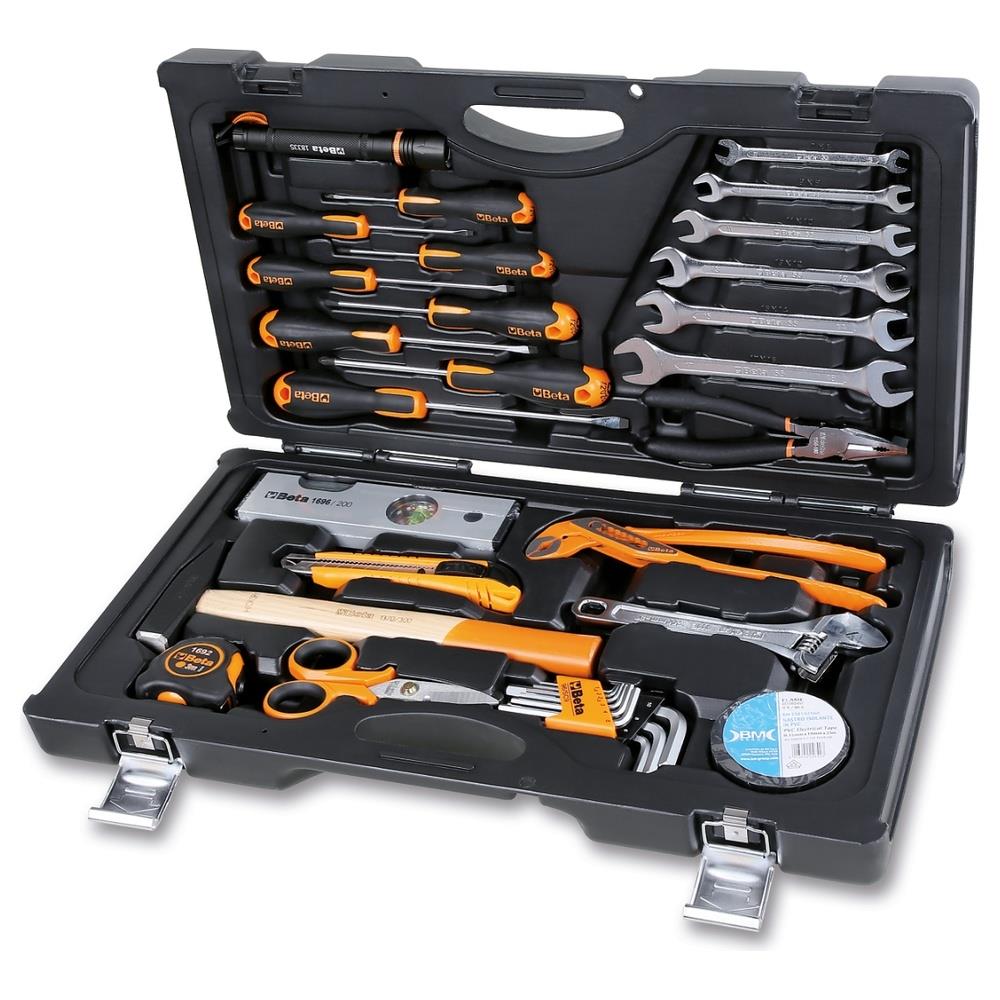 valigia utility case con assortimento di 33 utensili beta 2041uc