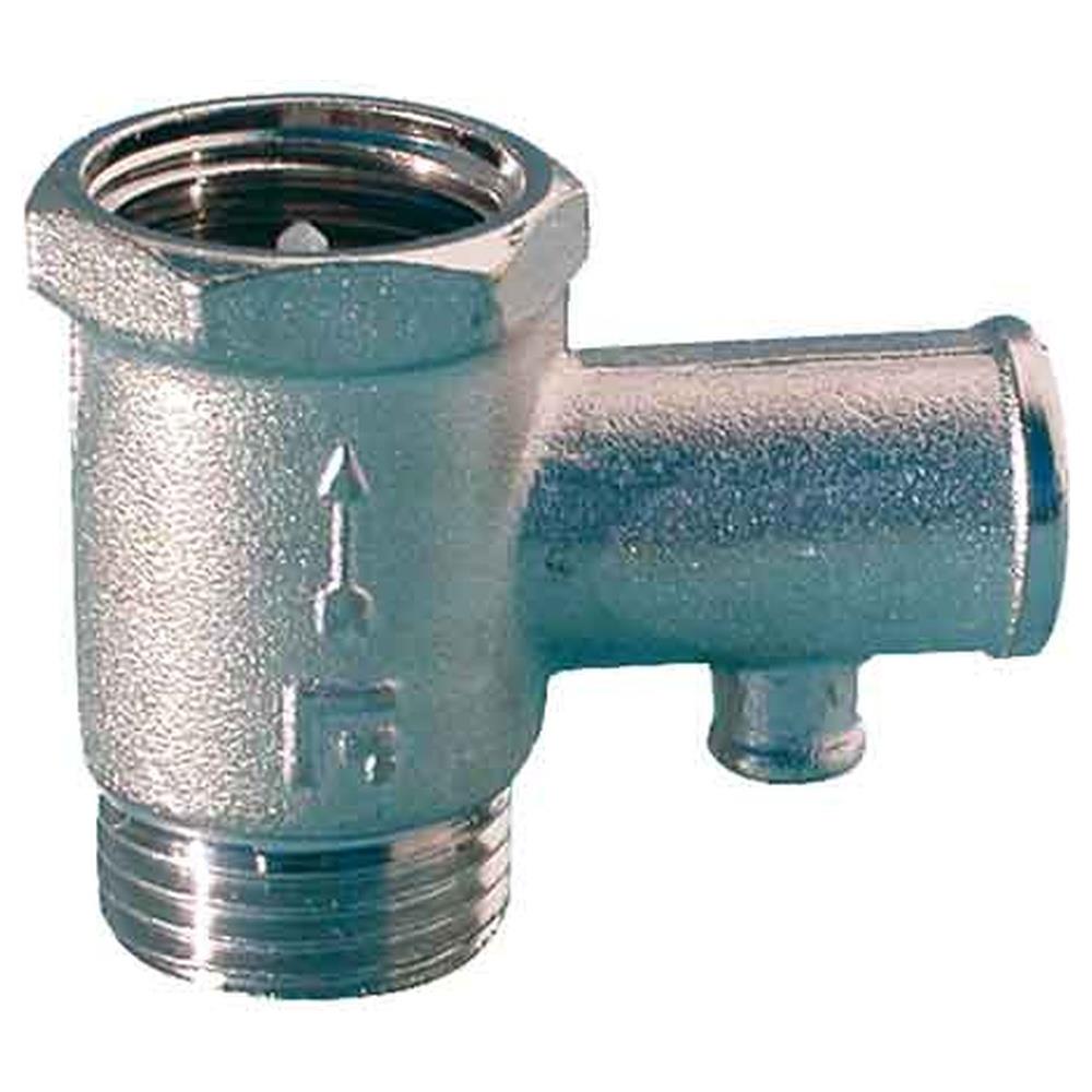 valvola di sicurezza per scaldacqua 1/2" m.f.