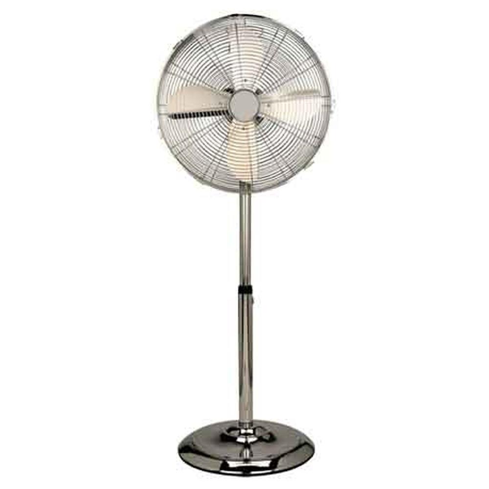 ventilatore a piantana in metallo ø 40 cm