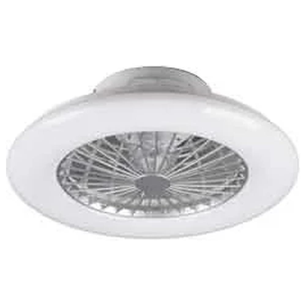 ventilatore e plafoniera rgb a soffitto stralsund ø 50 cm - 26,8 watt, 2600lm