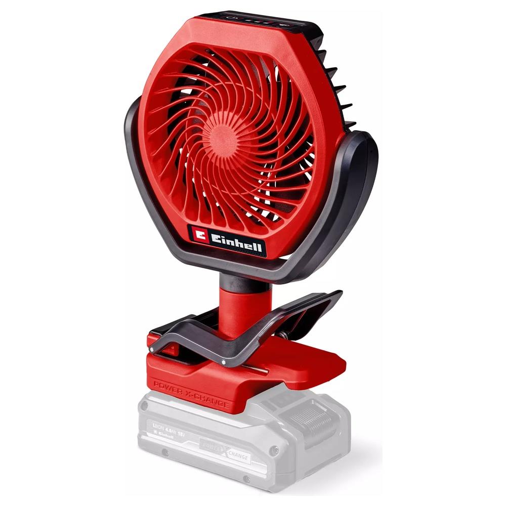 ventilatore einhell a batteria gc-cf 18/110 li - solo