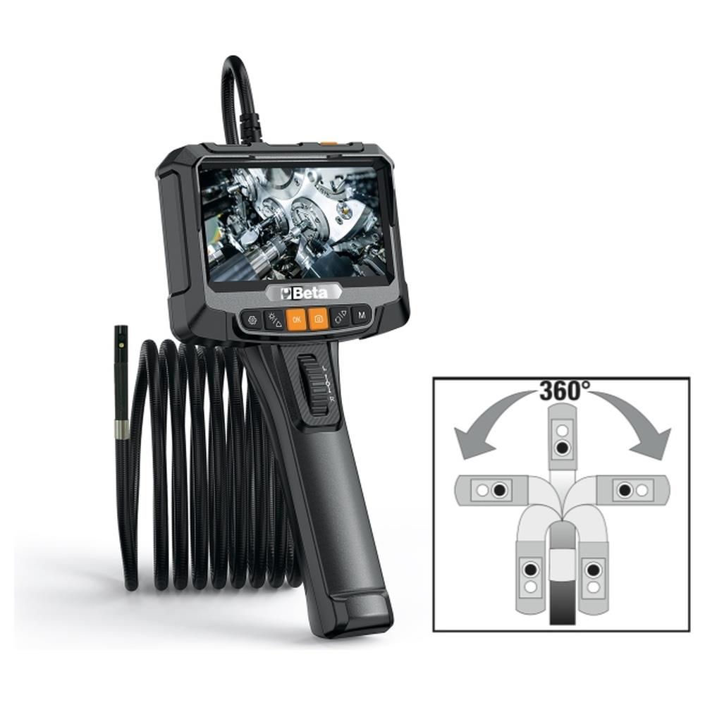 videoscopio elettronico con sonda flessibile ed orientabile beta 961n