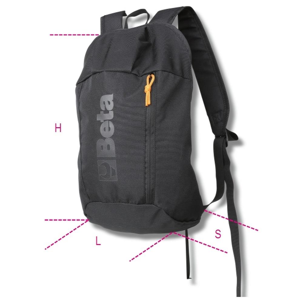 zainetto in poliestere oxford, dimensioni 41x24x16 cm  betacollection 9541bike