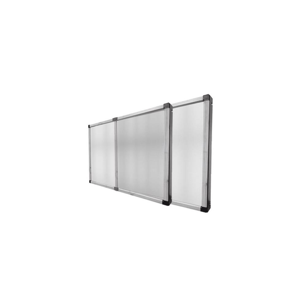 zanzariera a pannello estensibile 70x50 cm - colore bianco