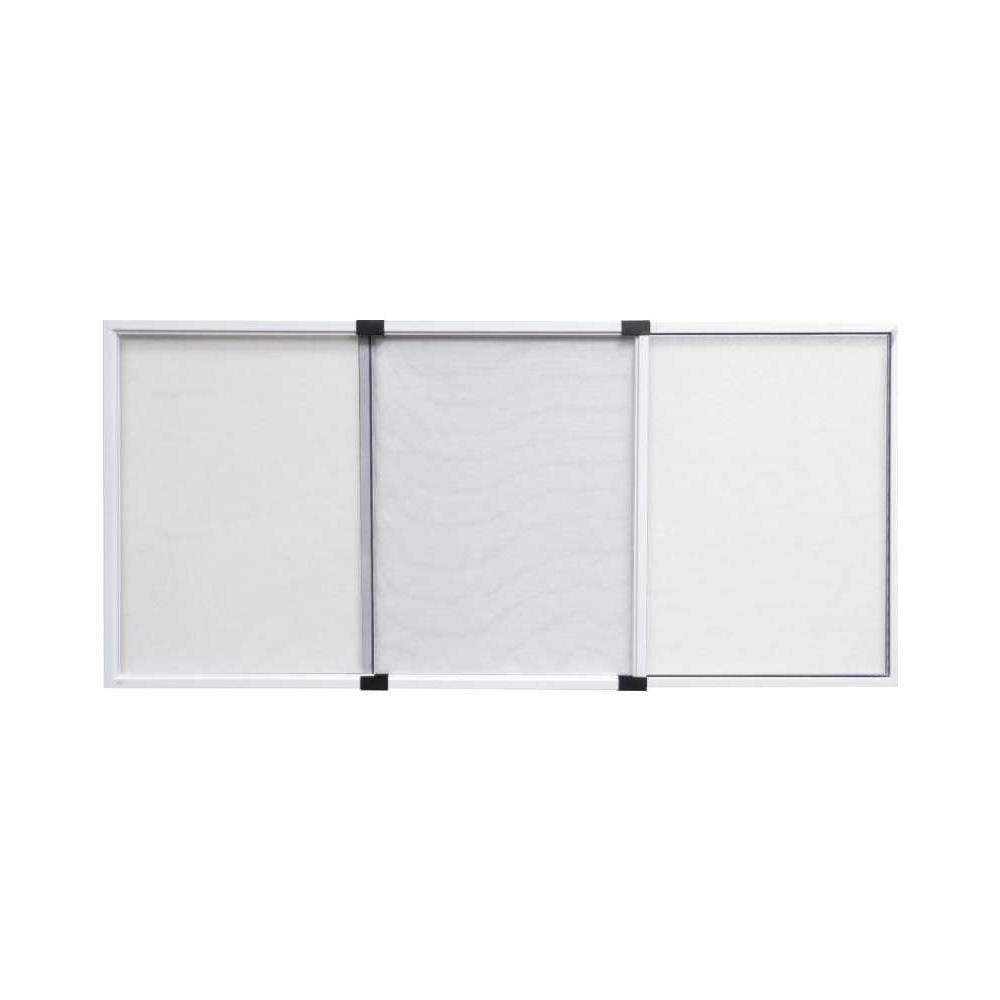 zanzariera a pannello estensibile 70x50 cm - colore marrone