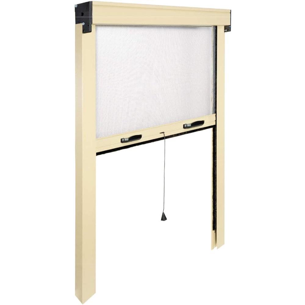 zanzariera avvolgibile verticale 80x160 cm - colore bianco