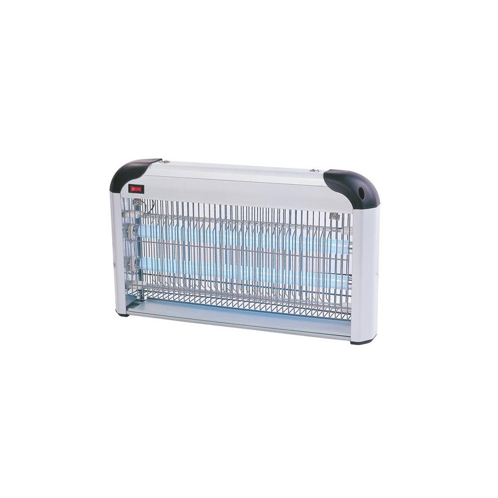 zanzariera elettrica 2x8w - cm 27x11,5x26h - copertuta 40 mq