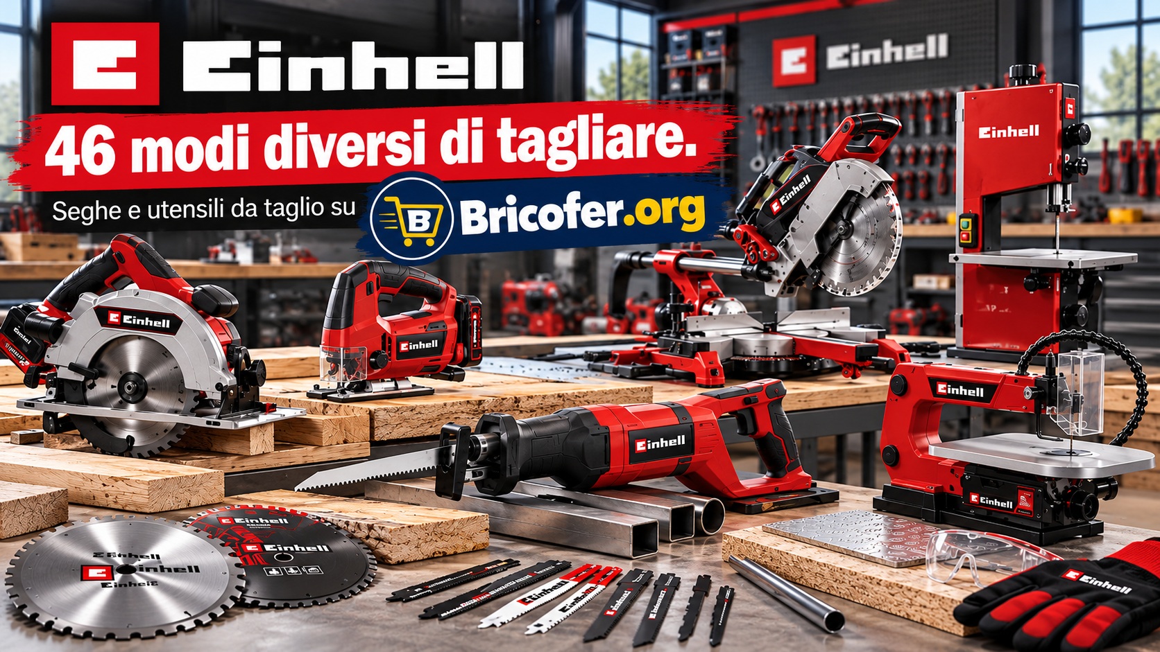 EINHELL 46 modi diversi di Tagliare