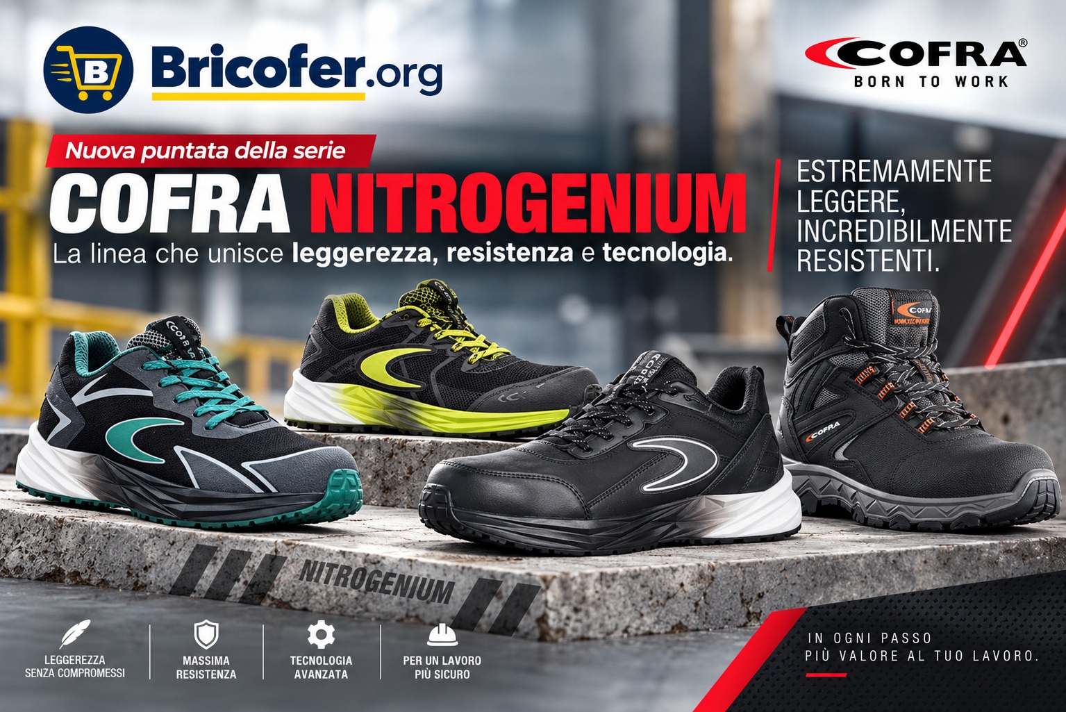 Nuova linea Scarpe Cofra NITROGENIUM