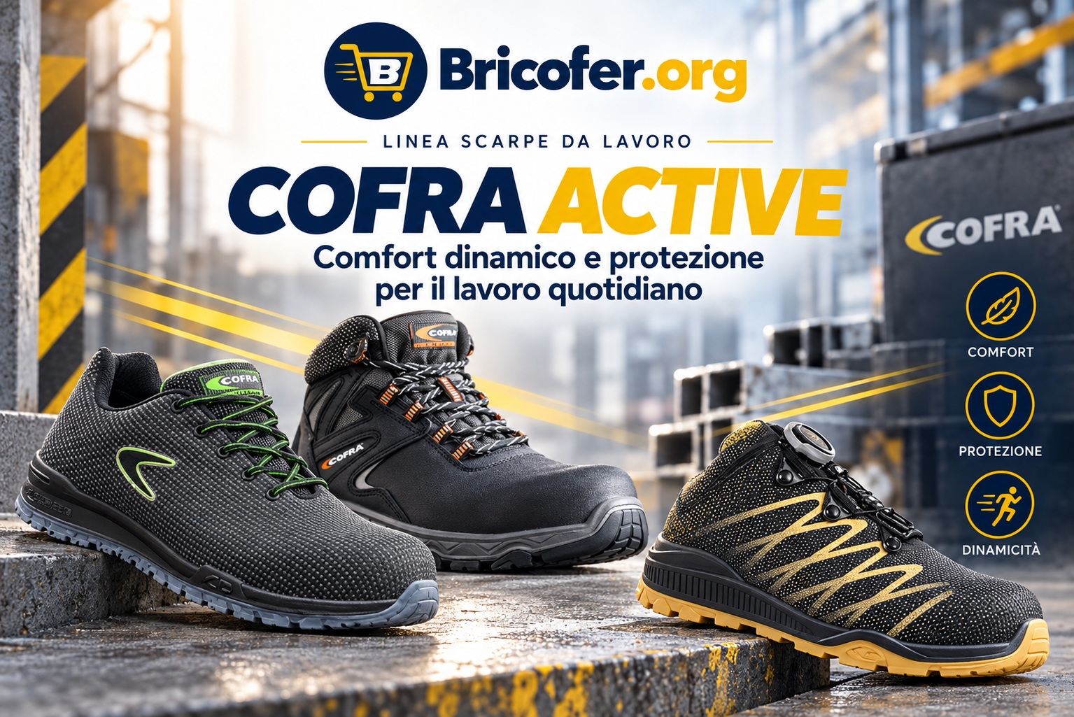 Scarpe Cofra Linea Active